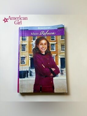 American Girl Doll Miniature Mini Book 2 3/4" Meet Rebecca Book Only- Retired